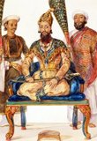 Prince Mirza Fath-ul-Mulk Bahadur also known as Mirza Fakhru (full name with Royal Titles: Fath ul-Mulk, Shahzada Mirza Muhammad Sultan Shah, Firuz Jang, Wali Ahd Bahadur born 1816 or 1818 in the Red Fort, died 10 July 1856) was the last Crown Prince of the Mughal Empire.<br/><br/>

A senior Prince of the Imperial Family of India, he was the son of Emperor Bahadur Shah Zafar, the last Emperor of India through his wife Rahim Bukhsh Bai Begum. He was made the Crown Prince in 1853.<br/><br/>

He was an older brother of Prince Mirza Mughal and the younger brother of former Crown Prince Mirza Dara Bakht. He died of cholera in 1856. In 1857, the First Indian War of Independence sparked an empire wide struggle; in 1858, the Mughal Era officially came to an end, signifying the end of a 332 year rule. In 1877, the title Emperor of India was taken by the British Royal Family starting with Queen Victoria.